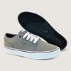 Tênis QIX California Vulcan 07 - Grafite e Branco