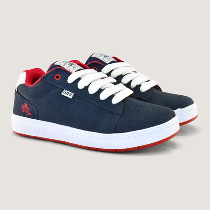 Tênis QIX Chorão Pro Model Allan Mesquita Marinho e Vermelho
