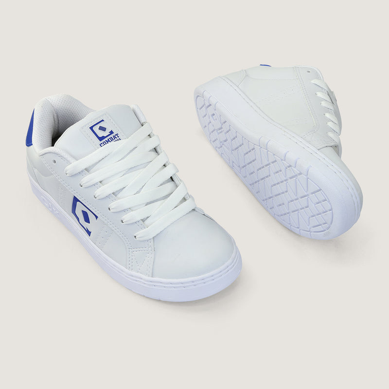 Tênis Qix Combat Slim Branco e Azul