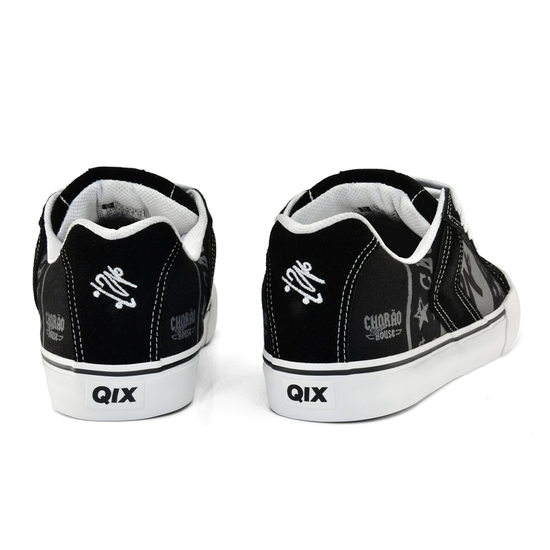 Tênis QIX Chorão Park House - Preto e Branco