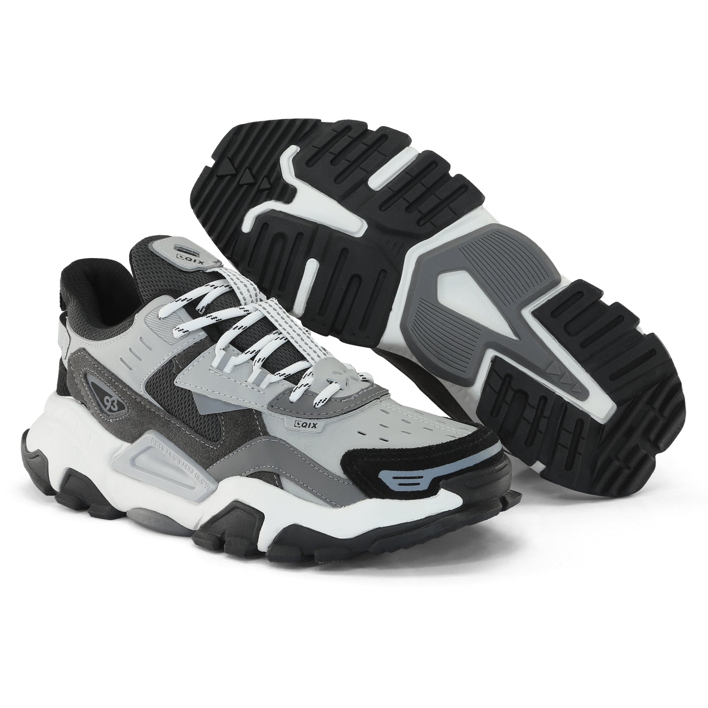 Tênis Qix Trek Urban Hiking Cinza e Preto