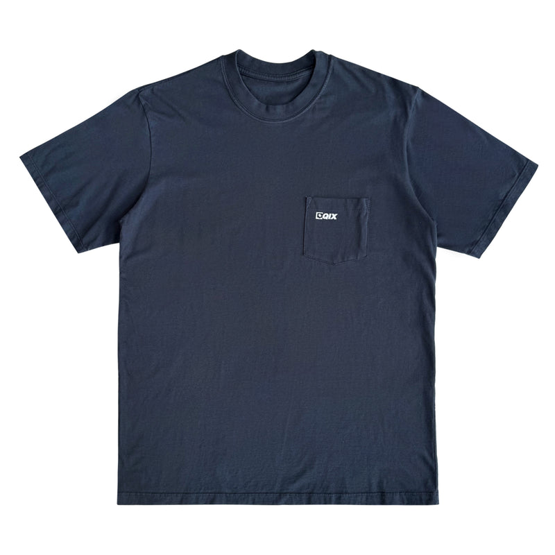 CAMISETA QIX STREET BOLSO MARINHO