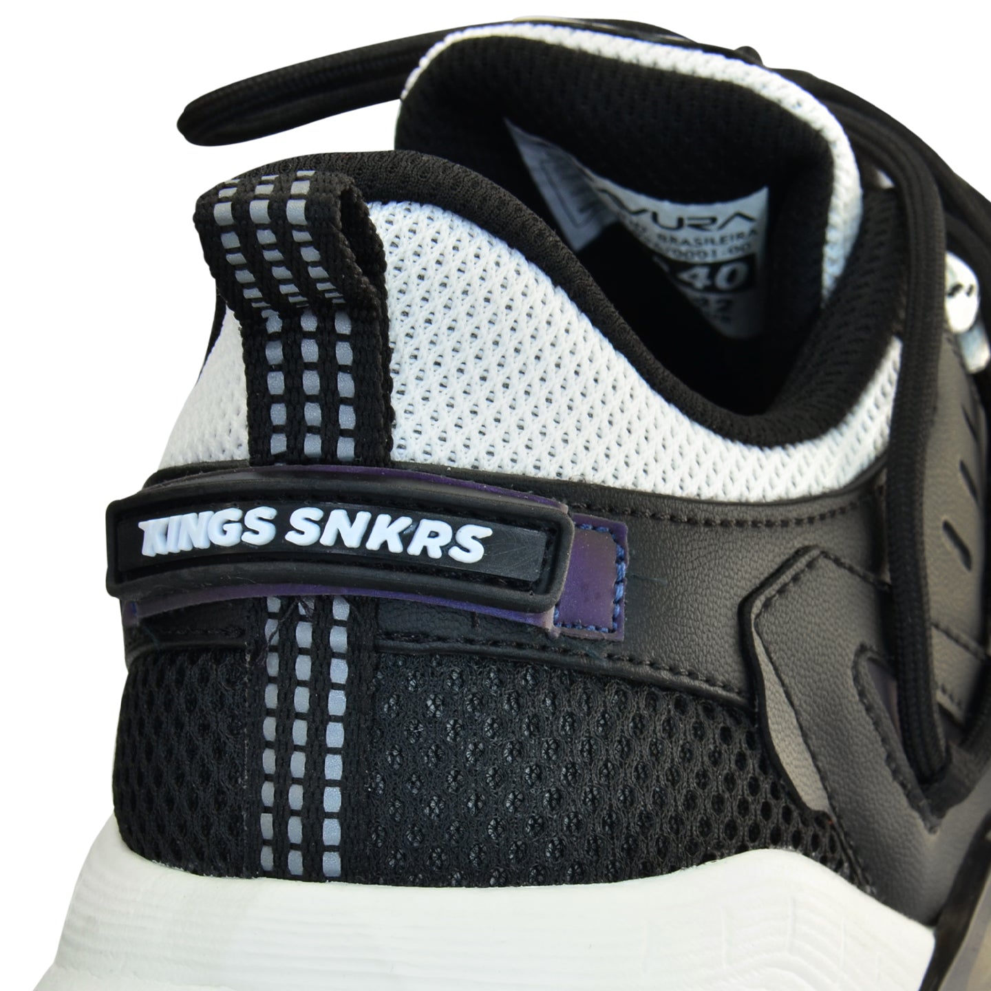 Tênis QIX and Kings Trek heart Pack Preto