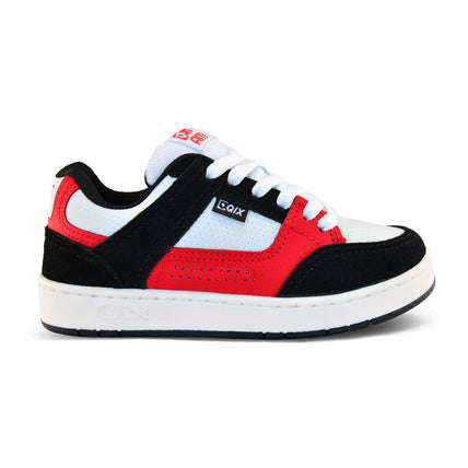 Tênis Infantil QIX AM Preto, Vermelho e Branco
