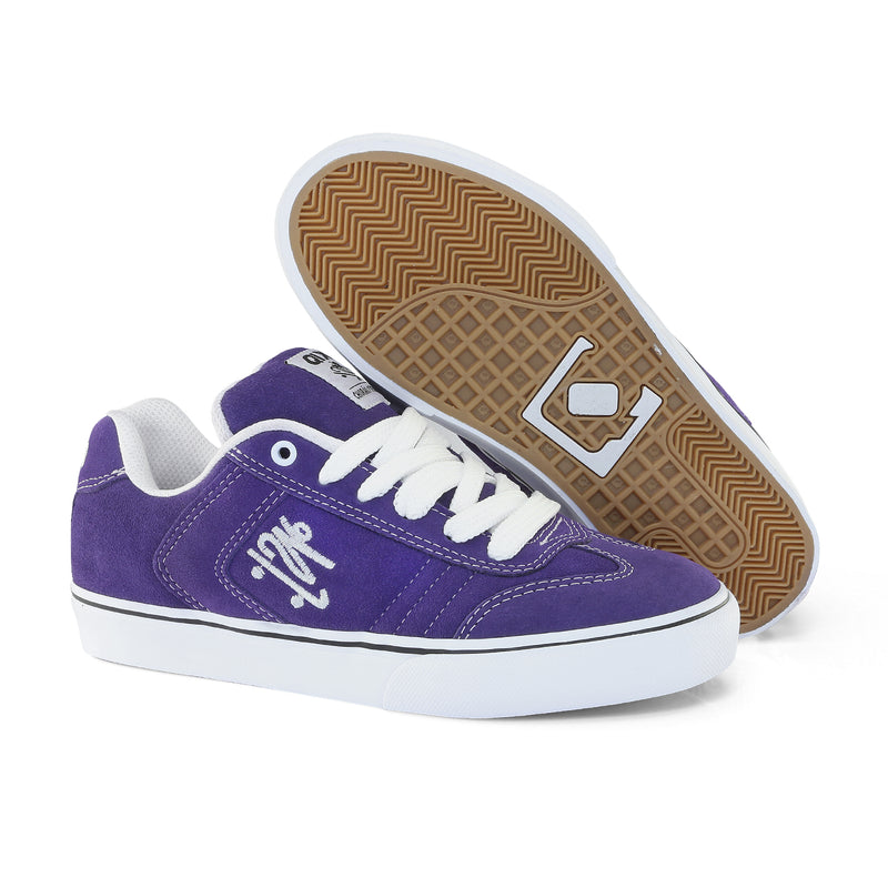 Tênis QIX Chorão Lado-B Vulk Roxo e Branco
