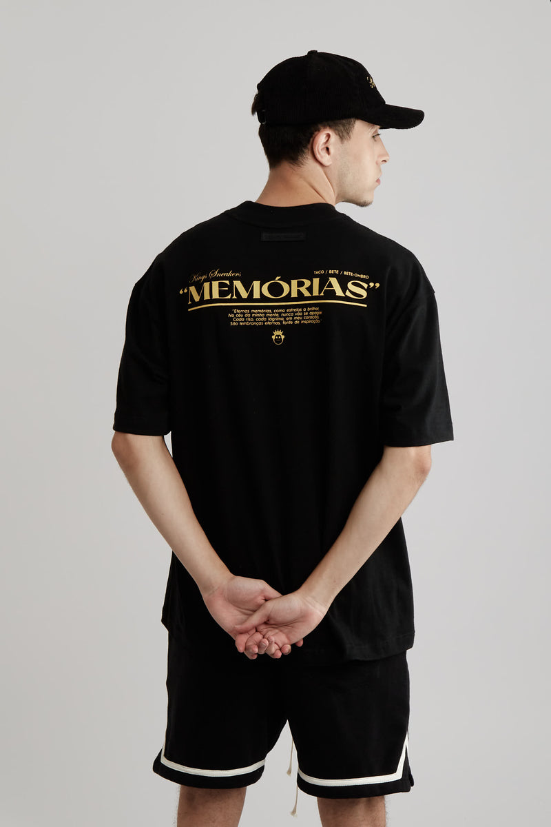 Camiseta Kings Memorias Ladeira Preta