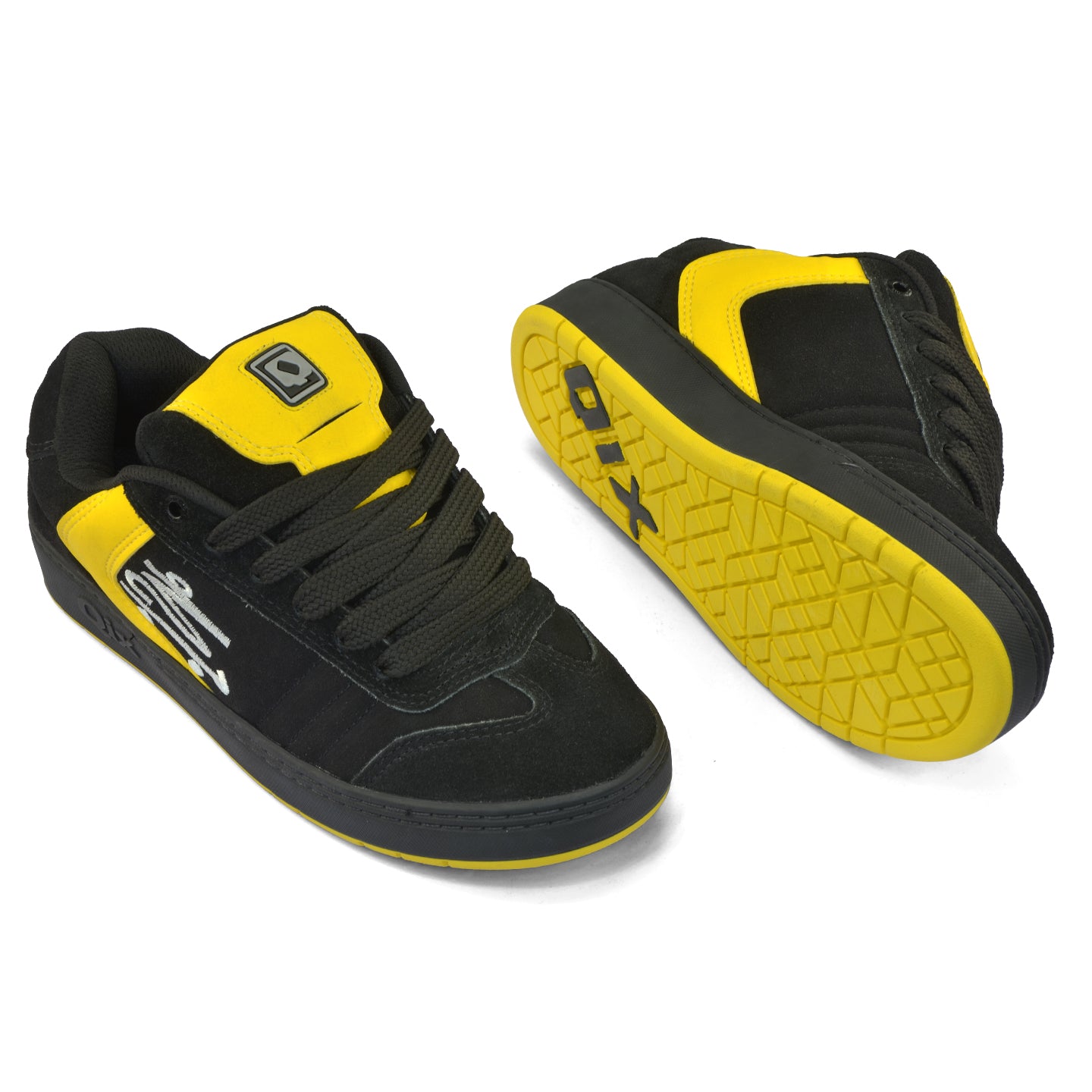 Tênis Qix Chorão Lado B by DZ6 - Preto e Amarelo