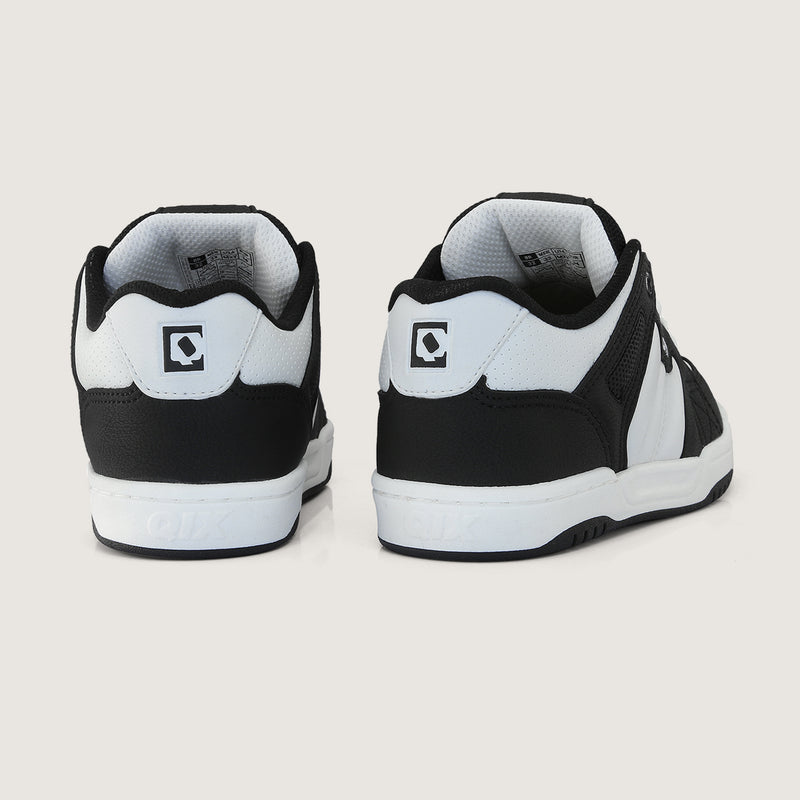 Tênis Infantil Qix Square Preto e Branco