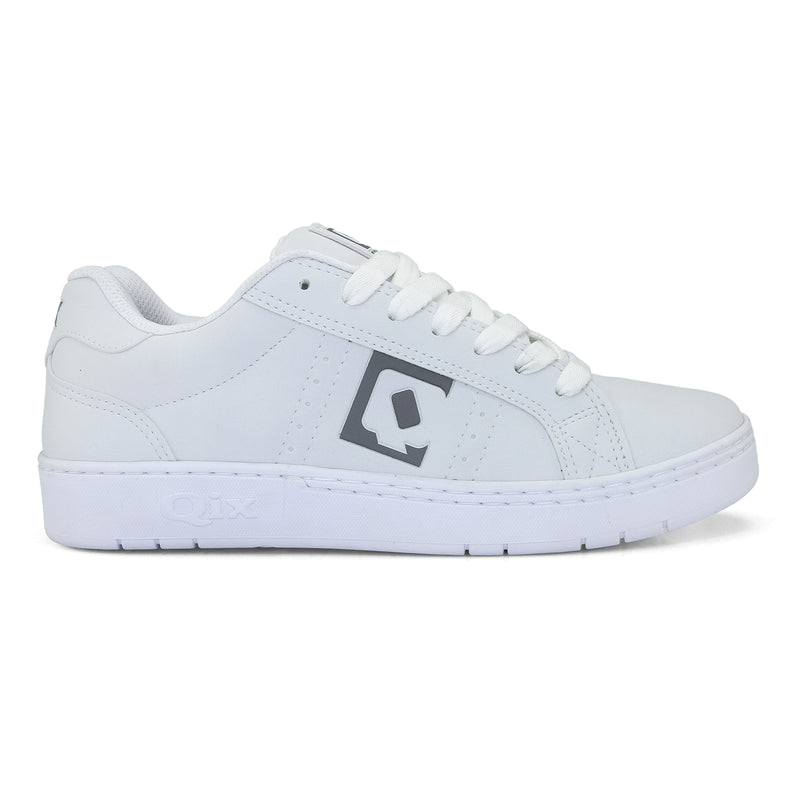 Tênis Qix Combat Slim Branco e Cinza