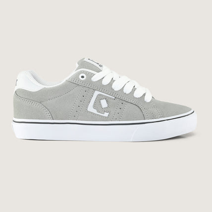 Tênis QIX Combat Suede Vulk Cinza e Branco