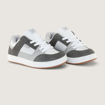 Tênis Infantil QIX AM Chumbo e Branco