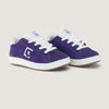 Tênis Infantil Qix Combat Suede Roxo e Branco