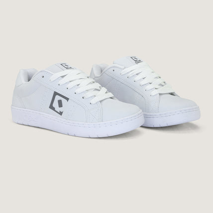 Tênis Qix Combat Slim Branco e Cinza
