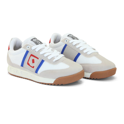 Tênis QIX Akademic Branco e Vermelho