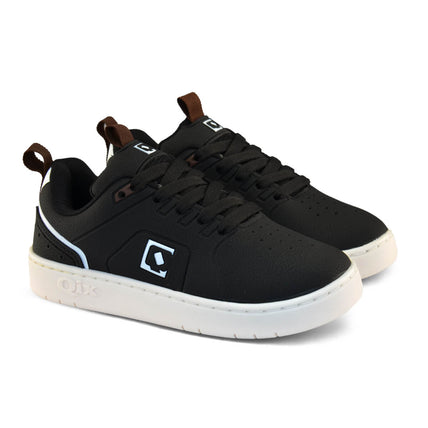 Tênis Infantil QIX Smash Preto e Branco