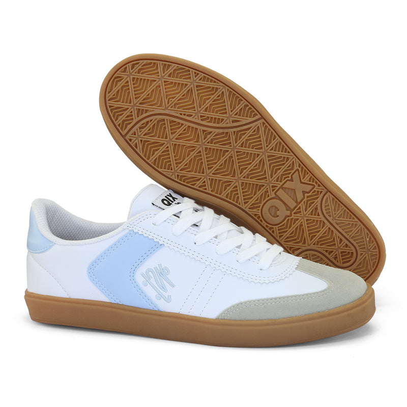 Tênis QIX Chorão Street Branco e Azul Bebê