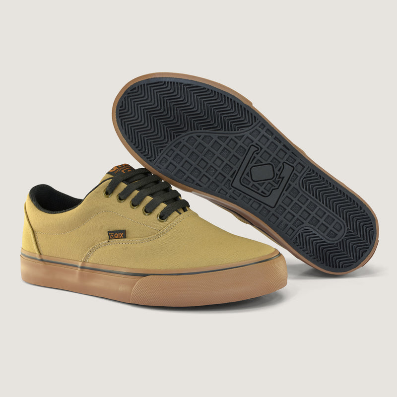 Tênis QIX Sunset Vulcan 07 - Amêndoa e Gum