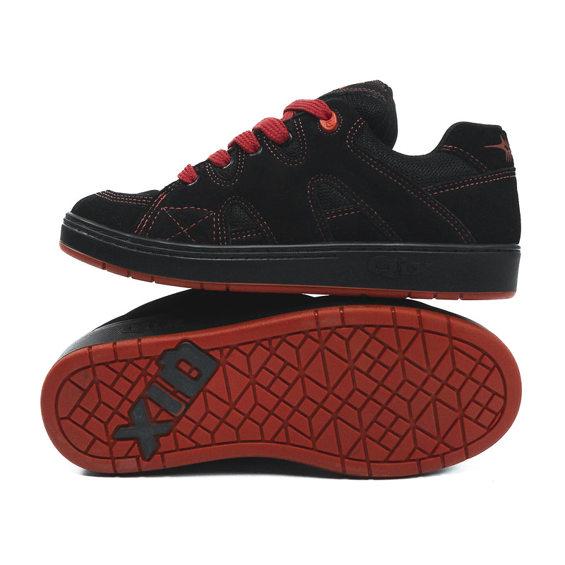 Tênis QIX Plaza 2 by Cocks Preto e Vermelho