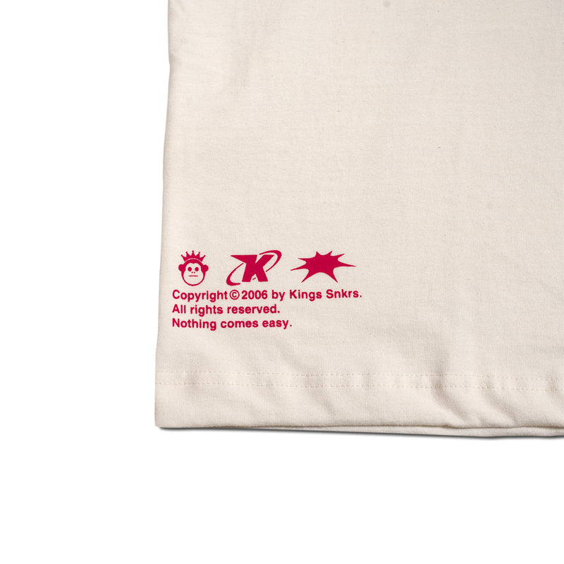 Camiseta Kings Boêmia Club Sorte no Jogo Off White