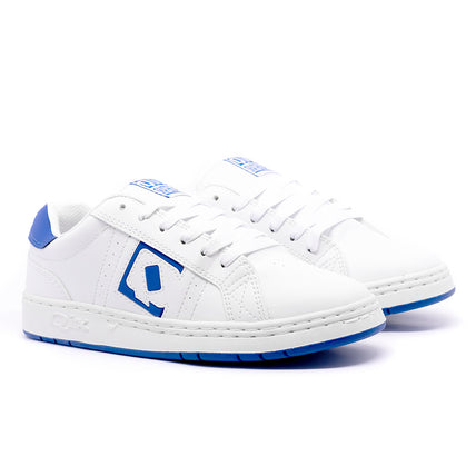 TÊNIS QIX SKATE COMBAT RETRÔ BRANCO E AZUL