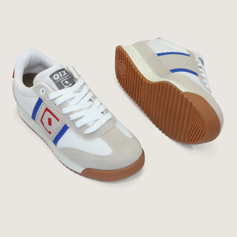 Tênis QIX Akademic Branco e Vermelho