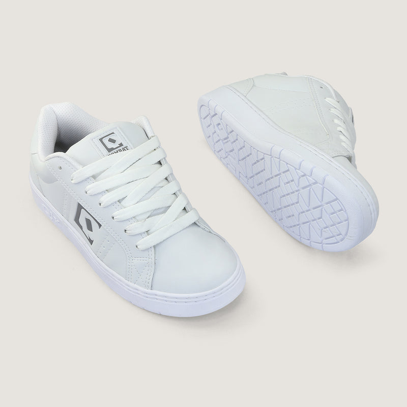 Tênis Qix Combat Slim Branco e Cinza