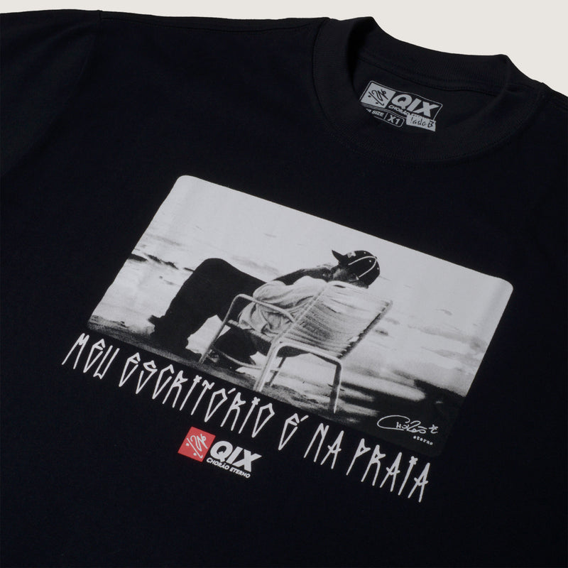 CAMISETA OVERSIZED QIX CHORÃO MEU ESCRITÓRIO