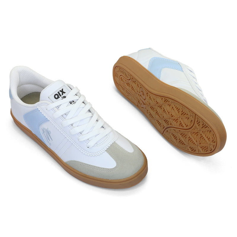 Tênis QIX Chorão Street Branco e Azul Bebê