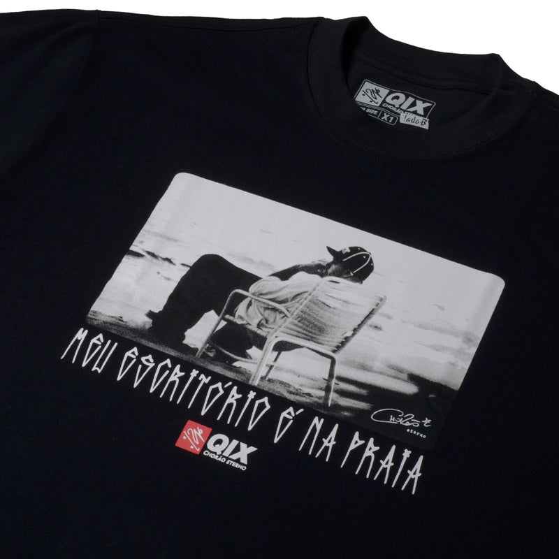 CAMISETA OVERSIZED QIX CHORÃO MEU ESCRITÓRIO