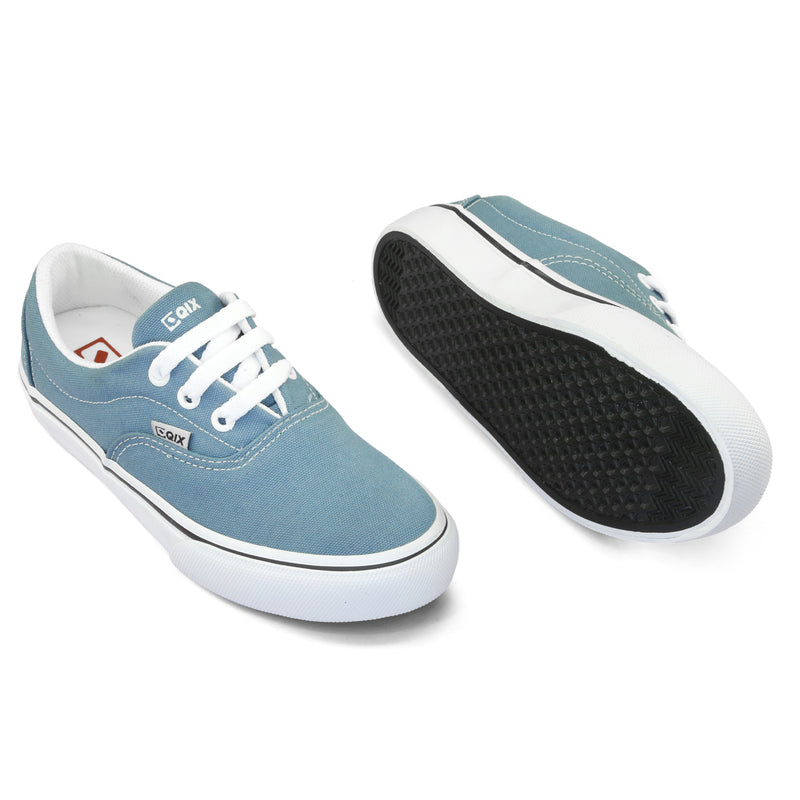 Tênis Infantil Qix Sunset Azul Lavado Branco