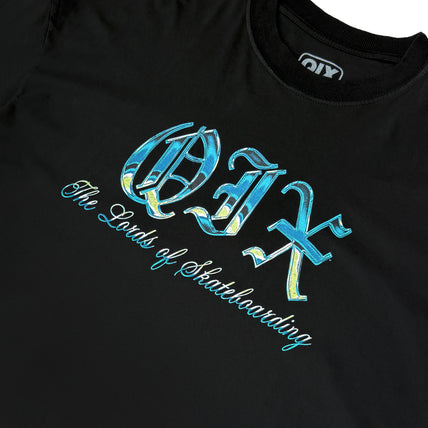 CAMISETA QIX OVERSIZED THE LORDS SKATE PRETA