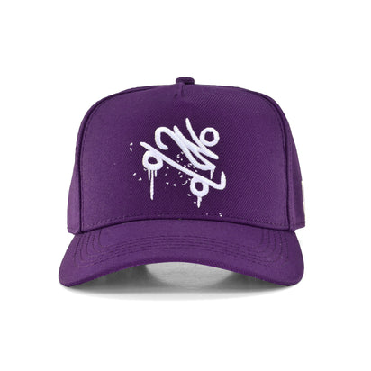 Boné Snapback CBJR Roxo - SK8 Branco