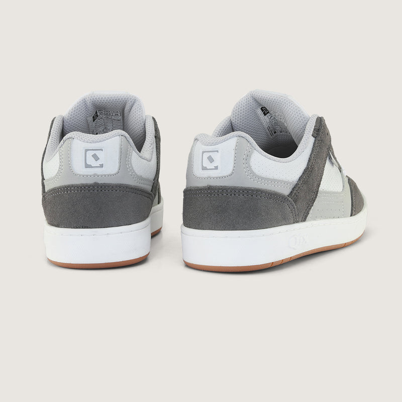 Tênis Infantil QIX AM Chumbo e Branco