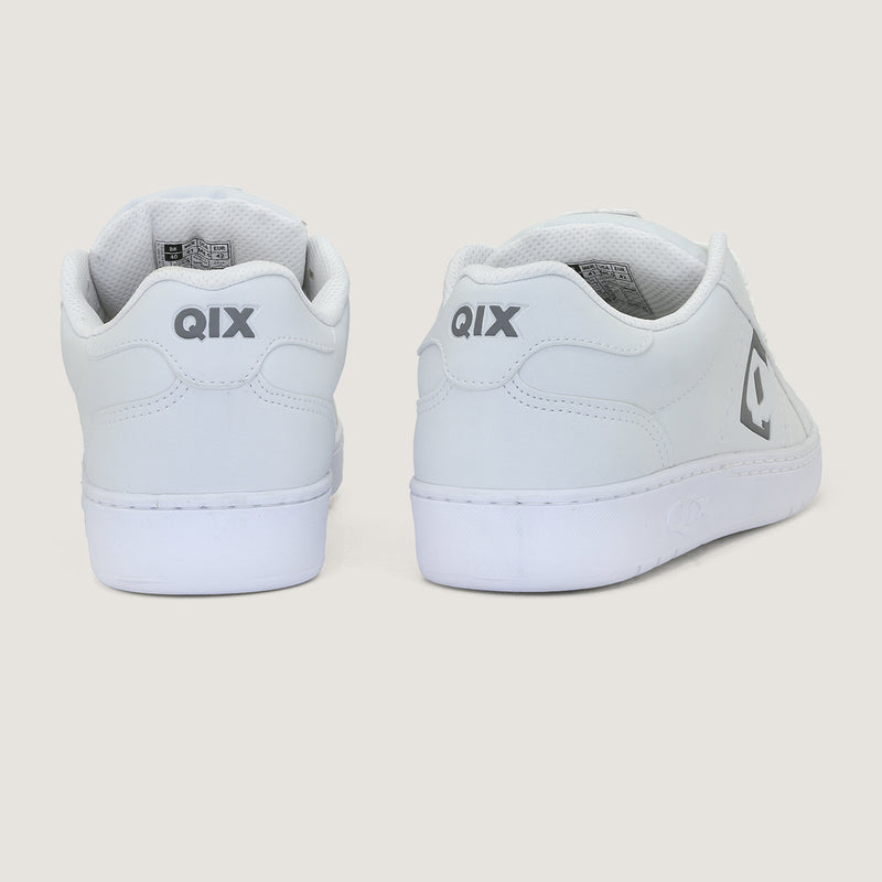Tênis Qix Combat Slim Branco e Cinza
