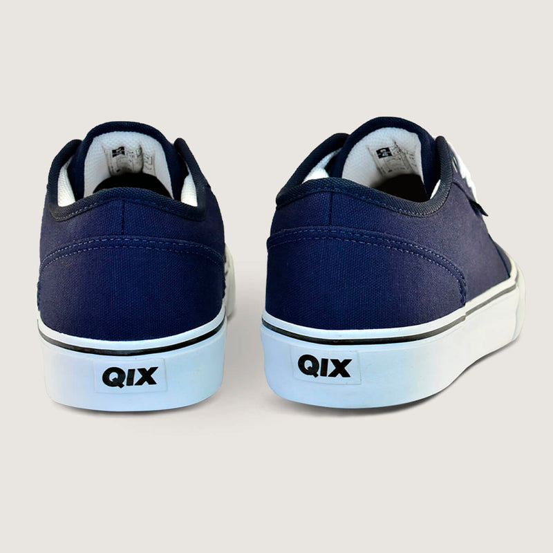 Tênis QIX California Vulcan 07 - Marinho e Branco