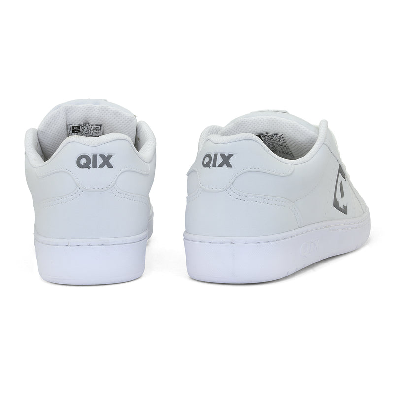 Tênis Qix Combat Slim Branco e Cinza