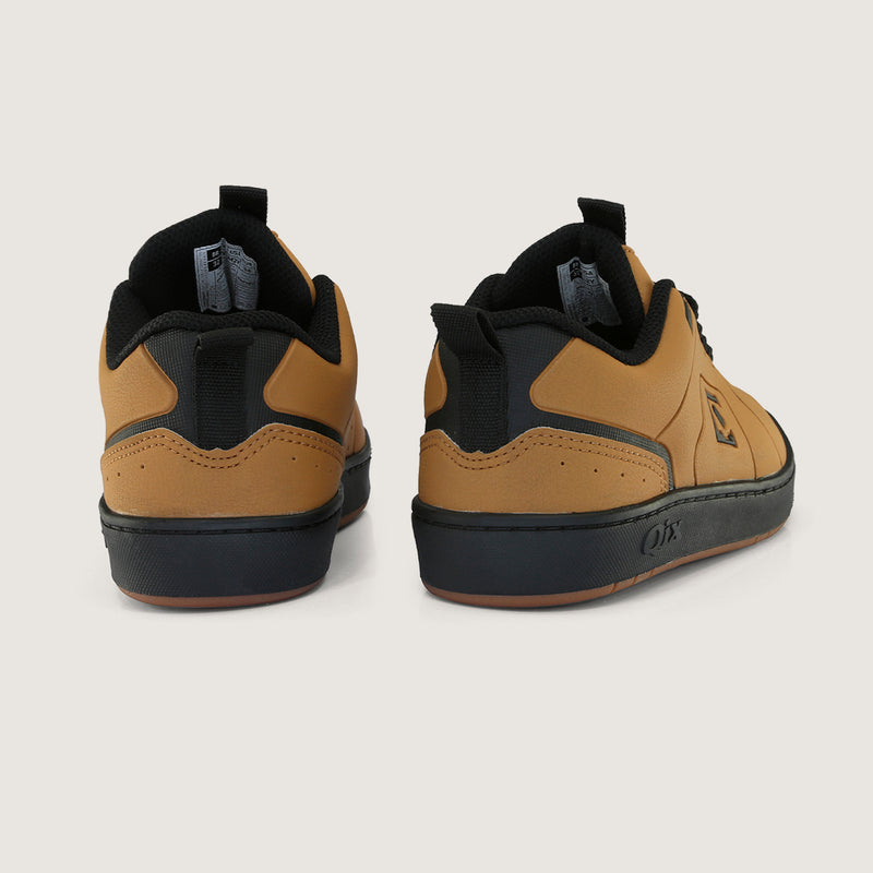 Tênis Infantil QIX Smash Caramelo e Preto