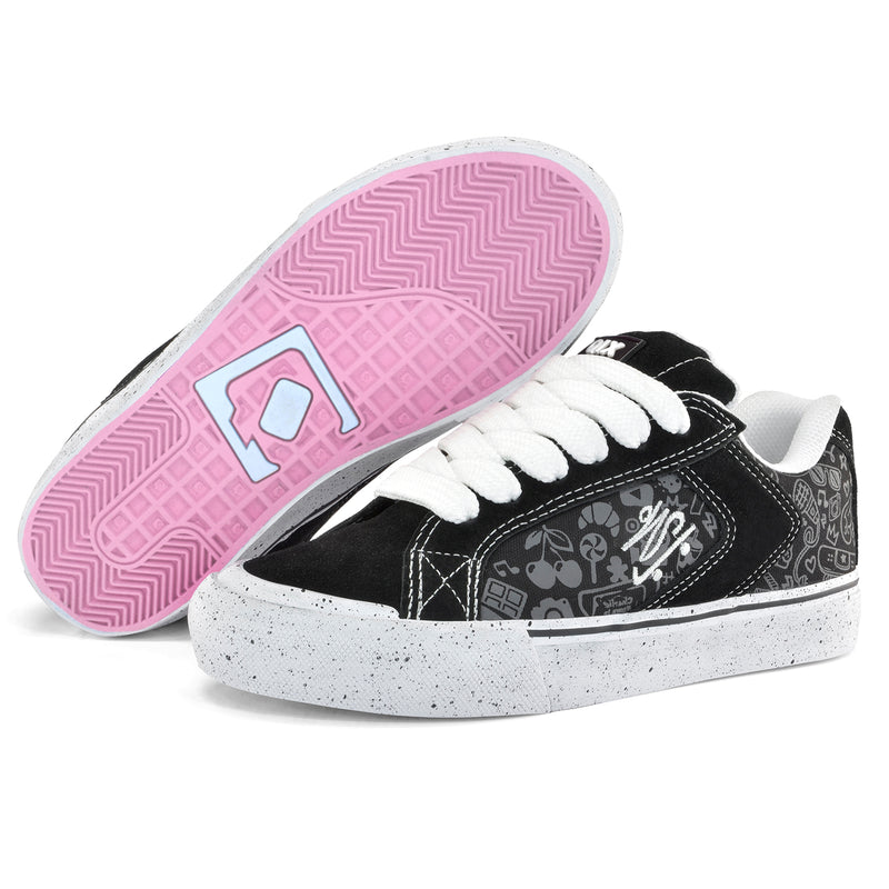 Tênis QIX Chorão Park Sweet Black Oreo