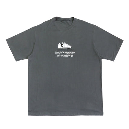 Camiseta CBJR Coração de Vagabundo Preto Lavado