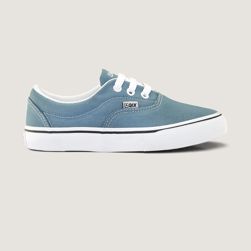Tênis Infantil Qix Sunset Azul Lavado Branco
