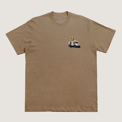 CAMISETA QIX STREET QIX CREAM AREIA