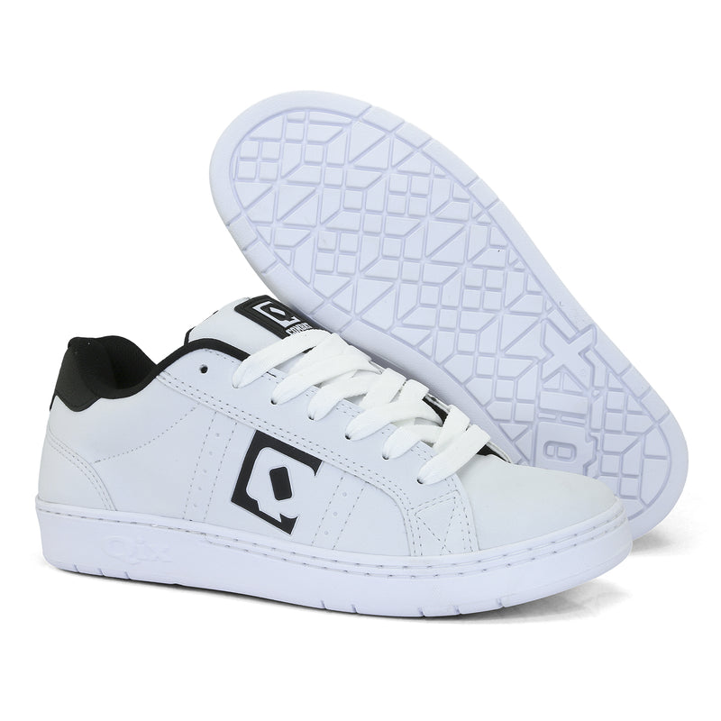 Tênis Qix Combat Slim Branco e Preto