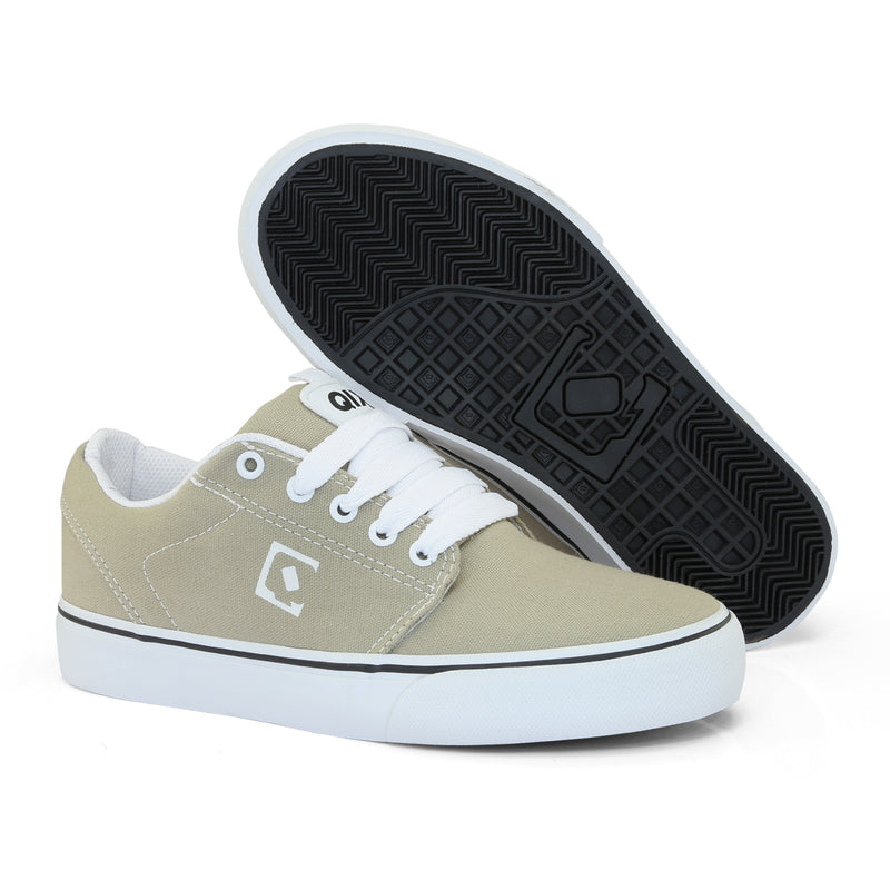 Tênis QIX Combat 3 Vulcan 07 - Caqui e Branco