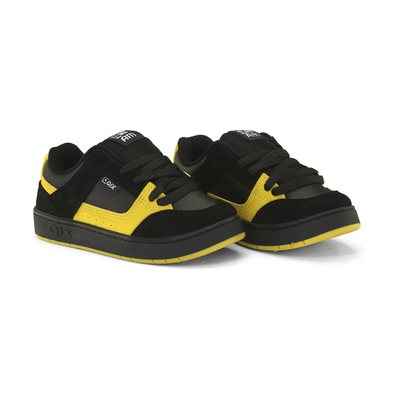 Tênis Infantil QIX AM Preto e Amarelo