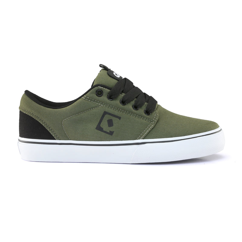 Tênis QIX Combat 3 Vulcan 07 Verde Militar e Preto