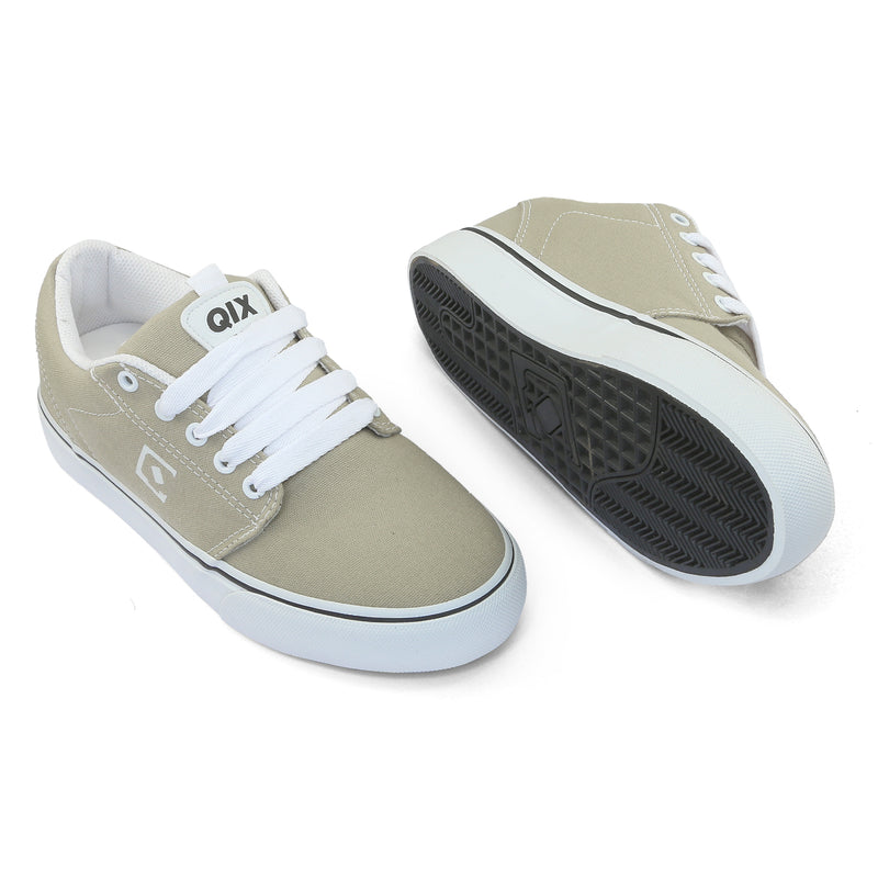 Tênis QIX Combat 3 Vulcan 07 - Caqui e Branco