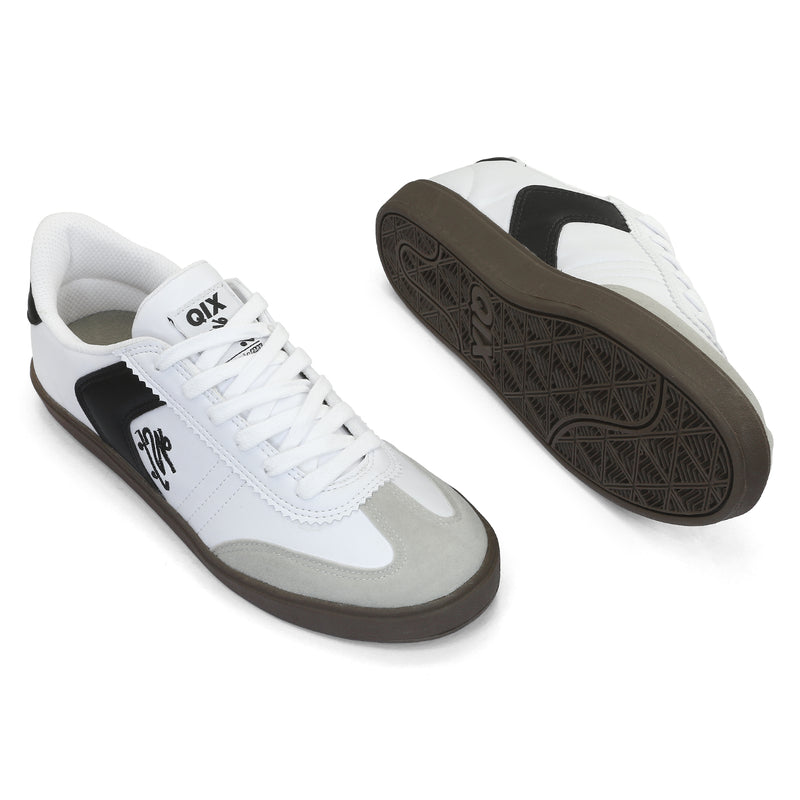 Tênis QIX Chorão Street Branco e Preto