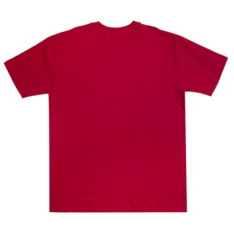 CAMISETA QIX T-SHIRT SIMPLE VERMELHA