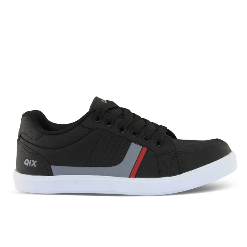 Tênis Qix Laguna Preto, Cinza e Vermelho