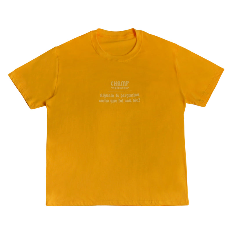 Camiseta CBJR Champ Eterno Amarela